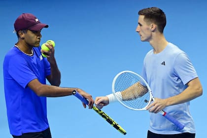 El estadounidense Rajeev Ram y el británico Joe Salisbury, ganadores del ATP Finals 