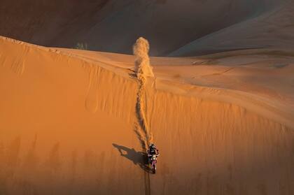 El estadounidense Ricky Brabec se impuso en la categoría motos del Dakar 2019