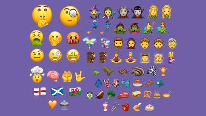 El estandar 10.0 de Unicode anunció la nueva colección de emojis que estará disponible durante la segunda mitad de este año