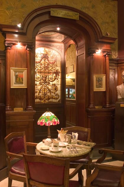 El estilo parisino del Tortoni