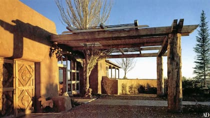 El estilo rústico predomina en la arquitectura y los detalles de decoración