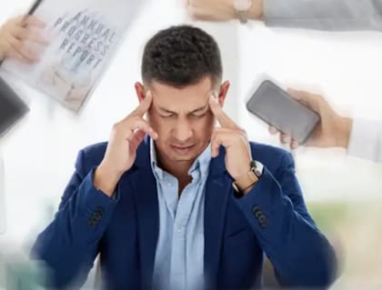 El estrés puede ser un detonante de perdida de cabello