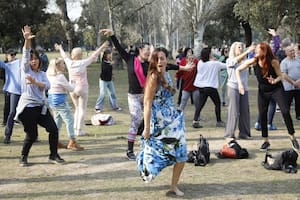El estudio María Fux invitó a despedir a su creadora a través de la danza