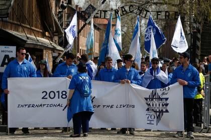 El evento conmemorativo lleva el nombre de la "Marcha de los Vivos"