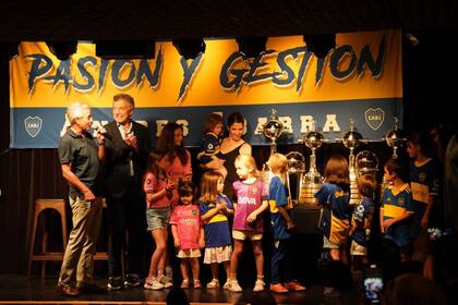 El evento de lanzamiento de la candidatura de Andrés Ibarra en Boca