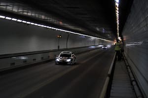 Cuatro autos del Súper TC 2000 cumplieron con el Desafío del Túnel