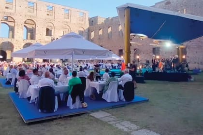 El evento se llevó a cabo al aire libre