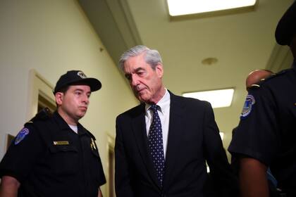 El ex asesor especial Robert Mueller, llega a declarar ante la audiencia del Comité Judicial de la Cámara de Representantes