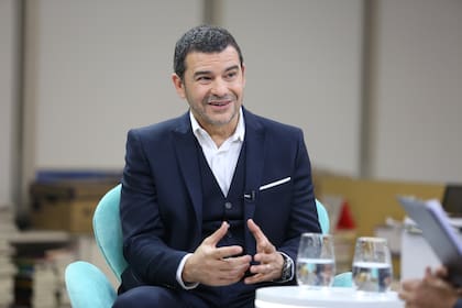 El ex CEO de YPF, Miguel Galuccio, en una entrevista con LA NACION en abril del año pasado