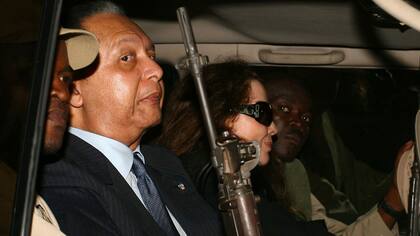 El ex dictador haitiano "Baby Doc", cuando regresó a Haití en 2011