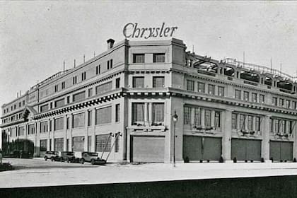 El ex edificio Chrysler que ahora es el Palacio Alcorta en Barrio Parque