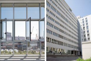 El ex Hospital Ferroviario fue renovado y refuncionalizado por el estudio Camps-Tiscornia para crear Quartier Lofts, el edificio donde se lleva a cabo Experiencia Living en los pisos 8° y 9°.
