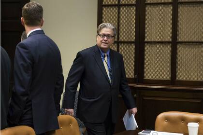El exasesor de Trump Steve Bannon