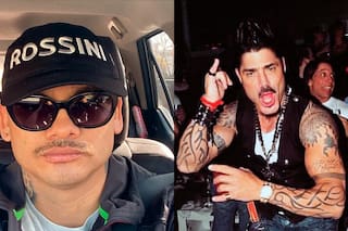 Marcos "El Chino" Maidana y un look inesperado: "igual" a Ricardo Fort