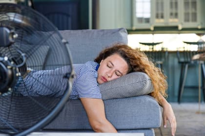 El exceso de calor puede provocar irritabilidad, cansancio persistente, alteraciones del sueño y una sensación general de incomodidad