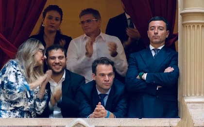 El exdiputado nacional de la Coalición Cívica Juan Manuel López participó de la apertura de sesiones ordinarias en el Congreso Nacional junto a Rodrigo De Loredo y dirigentes libertarios