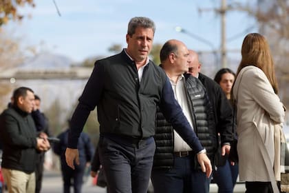 El exgobernador de San Juan y hoy senador, Sergio Uñac