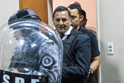 El exjuez Raúl Reynoso, cuando fue detenido