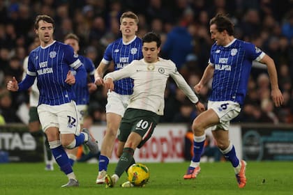 El exjugador de Central solo disputó 518 minutos durante su estadía en el Chelsea