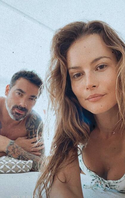 Pocho Lavezzi junto a su exnovia Natalia Borges. Crédito: Instagram