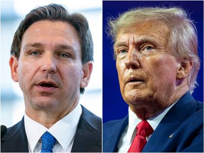El exmandatario Donald Trump ha lanzado constantes críticas en contra del gobernador Ron DeSantis