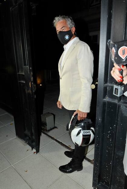 El exmarido de Marcela Tinayre, Ignacio Viale del Carril fue otro de los invitados a la íntima celebración