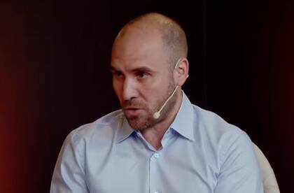 El exministro de Economía Martín Guzmán