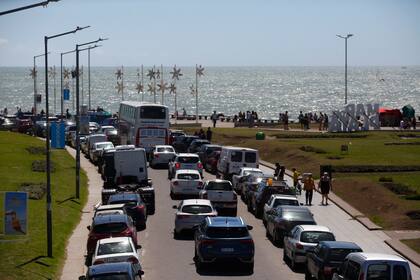 El éxodo comenzó temprano en la mañana