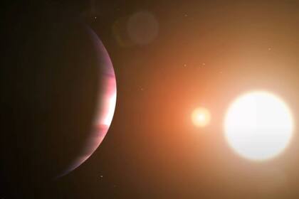 El exoplaneta descubierto recientemente gira alrededor de los soles, en un sistema conocido como circumbinario