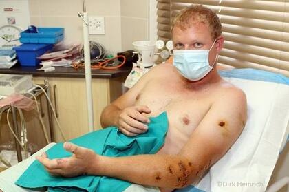 El experto salv su vida de milagro. Fuente: Dirk Heinrich Photo Library