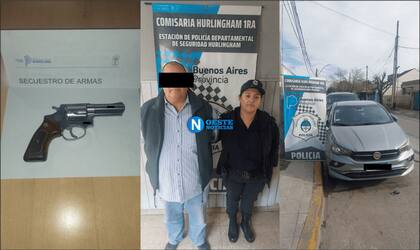 El expolicía fue detenido.