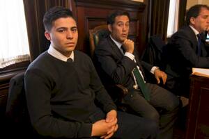 El expolicía metropolitano Ricardo Ayala, durante el juicio en el que terminó condenado a 16 años de cárcel por la tentativa de homicidio de Lucas Cabello en La Boca