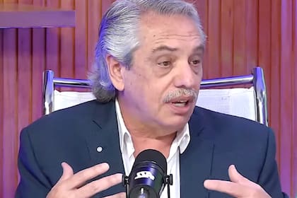 El expresidente Alberto Fernández en Azz Stream