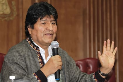 El expresidente boliviano Evo Morales