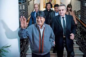 Evo Morales dio una “clase magistral” en medio de un escándalo por supuestos aportes de un narco argentino