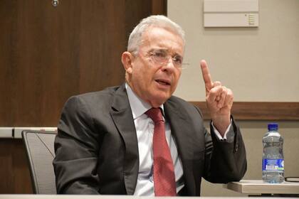 El expresidente de Colombia Álvaro Uribe