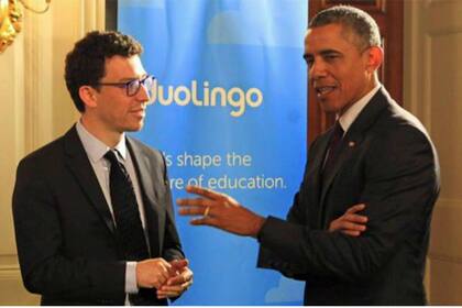 El expresidente de EE. UU. Barack Obama ha destacado públicamente a Duolingo