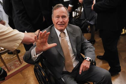 El expresidente de Estados Unidos, George H.W. Bush