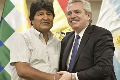 El expresidente Evo Morales agradeció a la gestión de Alberto Fernández 