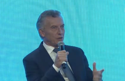 El expresidente Mauricio Macri en Fundación Libertad