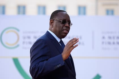El expresidente senegalés Macky Sall