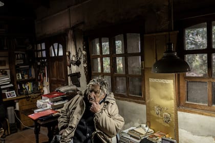 El expresidente uruguayo José "Pepe" Mujica, en su casa de las afueras de Montevideo; fue presidente entre 2010 y 2015.