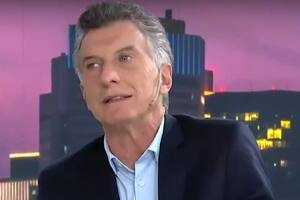 El expresidente y líder del Pro, Mauricio Macri, durante una entrevista con LN+