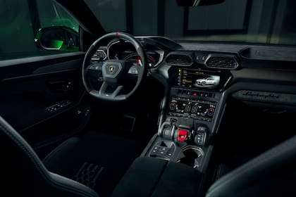 El exquisito interior del Lamborghini Urus Performante