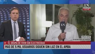 El exsecretario de Energía Emilio Apud con José del Rio en Comunidad de Negocios por LN+