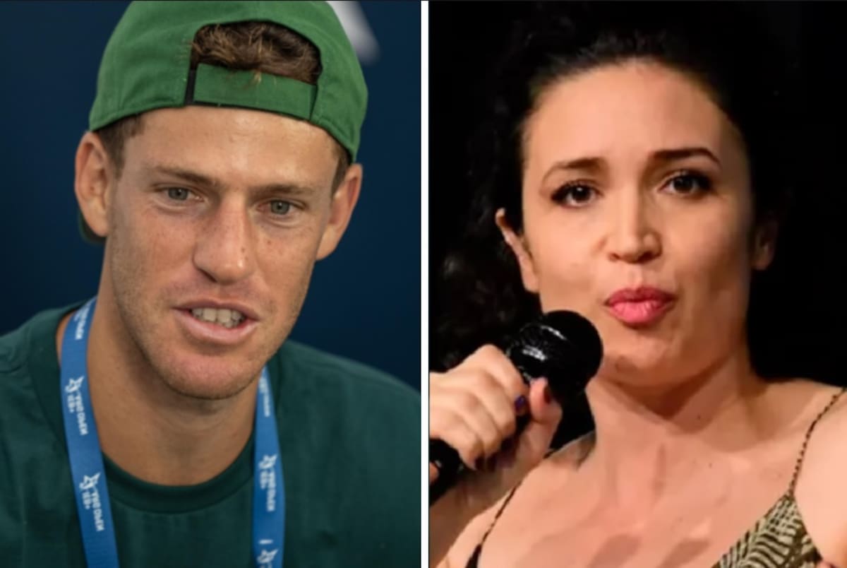 El Peque Schwartzman le respondió a Julia Mengolini por sus dichos sobre los tenistas y la conductora redobló la apuesta