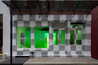 El exterior del negocio que se montó en pleno Soho de Nueva York