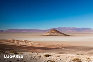 El extraño paisaje de la puna salteña.