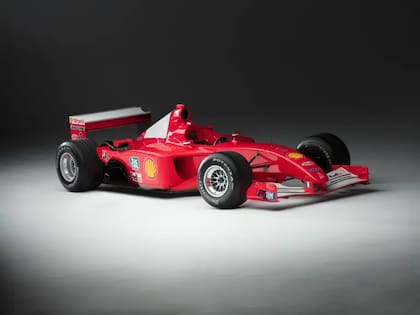 El F2001 chasis 211 también tendría un importante protagonismo en Hungría (RM Sotheby´s)