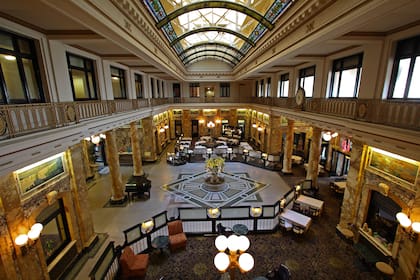 El fabuloso hall de la estación